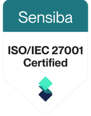 Sensiba ISO/IEC 27001 Certified